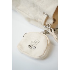 CHIOS CLUB - Chios3951 Small Logo Canvas Bucket / IVORY